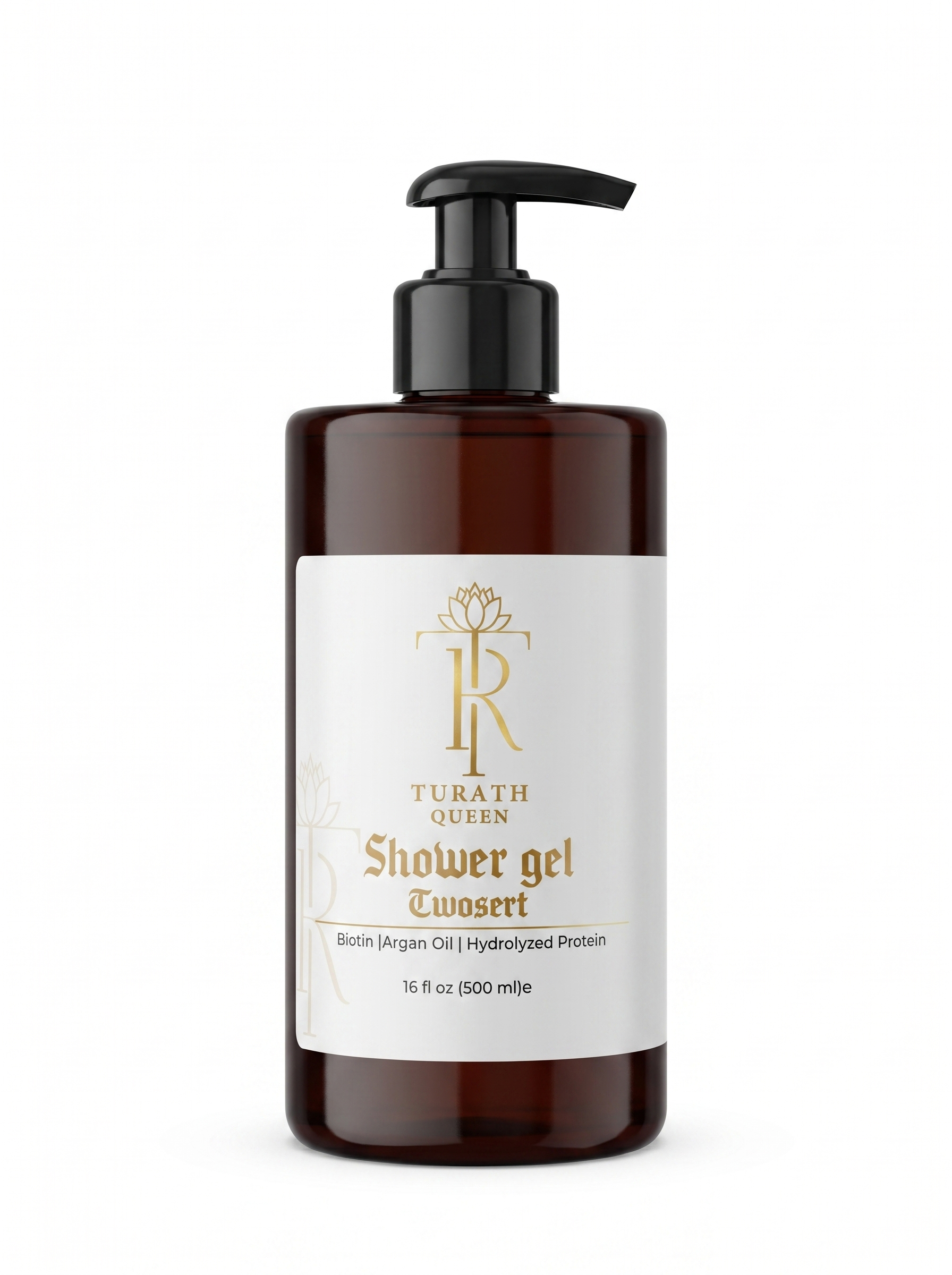 SHOWER GEL 500ml — Bath of Queens Twosert