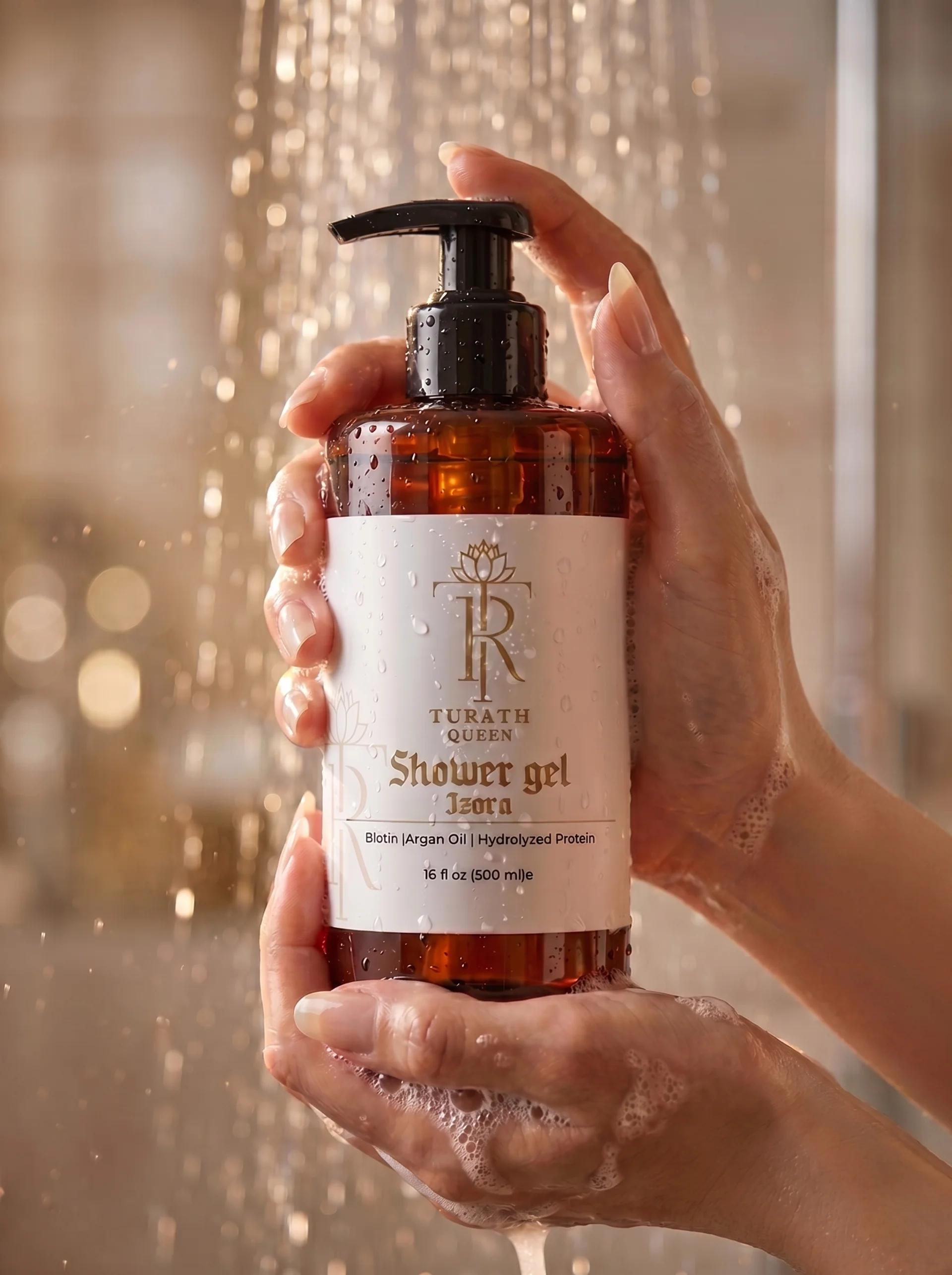 SHOWER GEL 500ml — Bath of Queens Izora