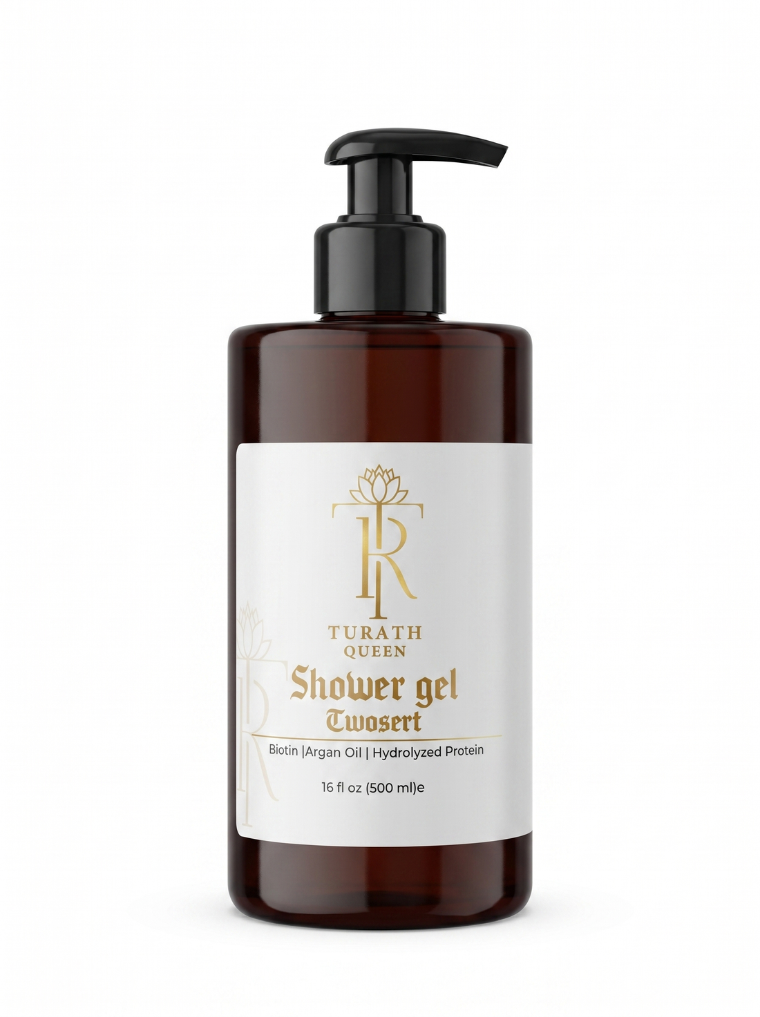 SHOWER GEL 500ml — Bath of Queens Twosert